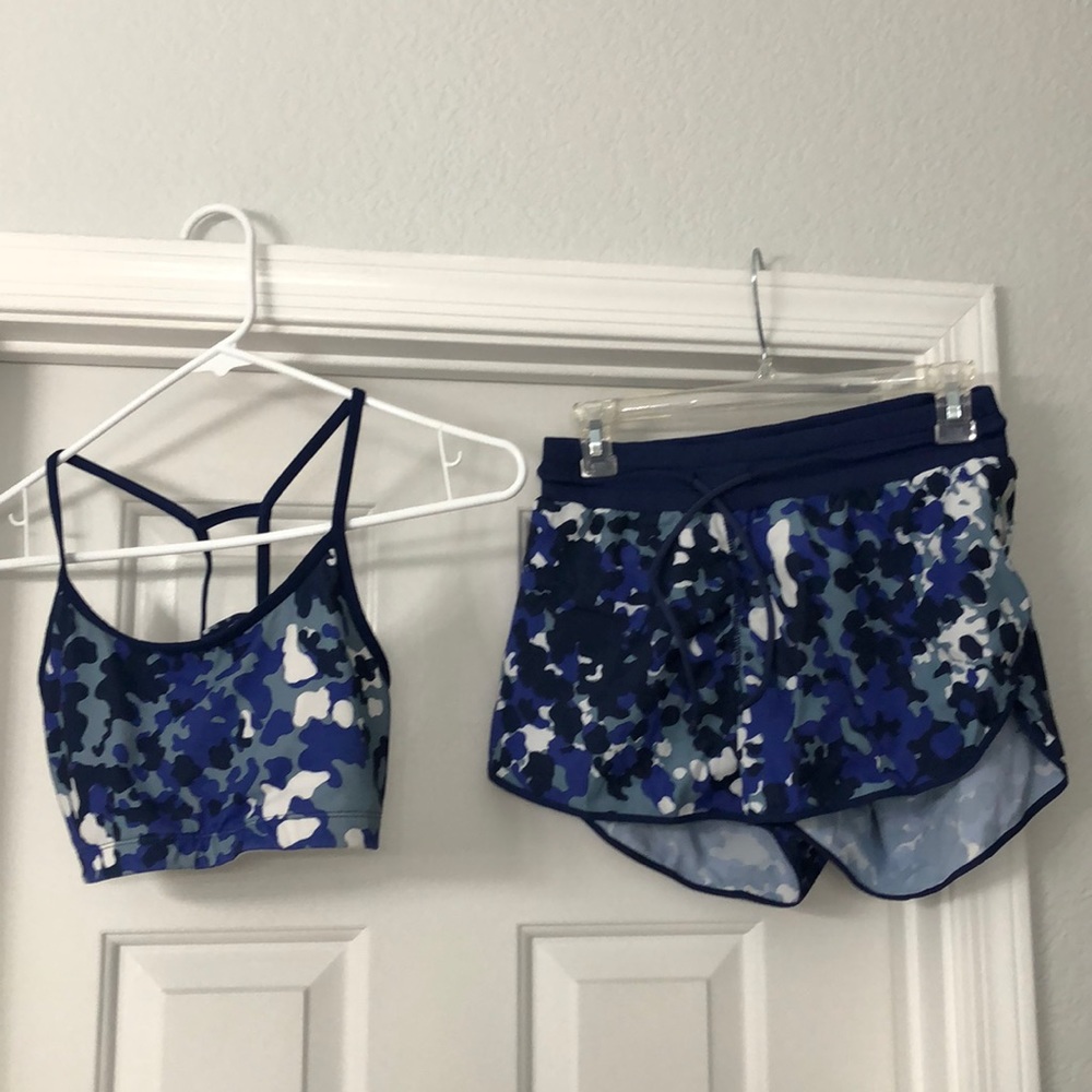 Bra and short set